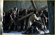Bearing his Cross